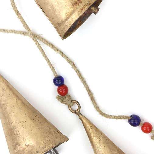 Kegels en kralen belkoord voor home & garden decor