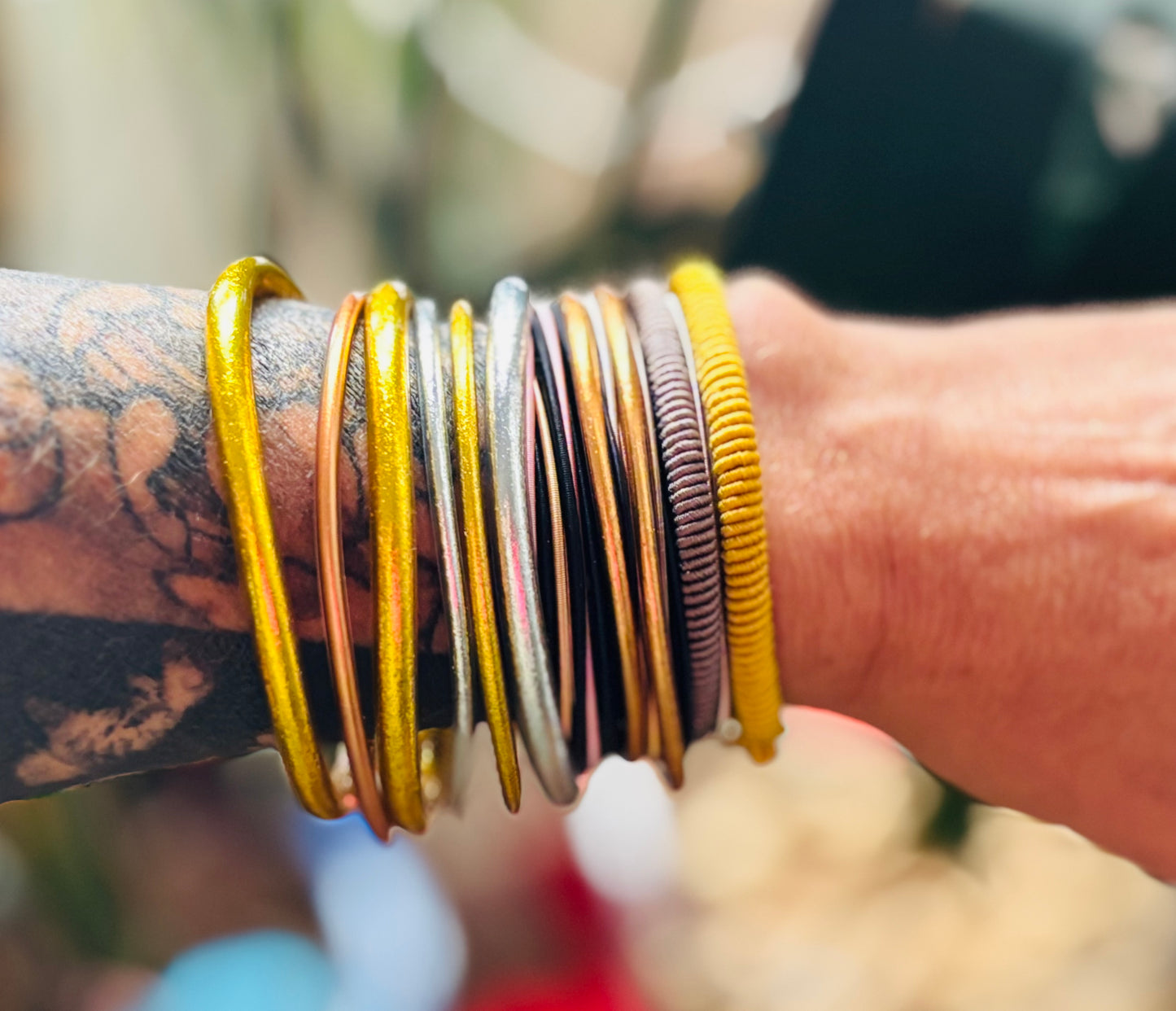 RAAK.Armband | DRAAD Mosterd