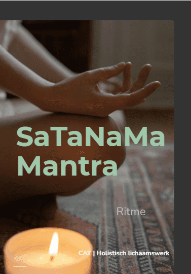 SaTaNaMa mantra digitaal meditatie begeleiding