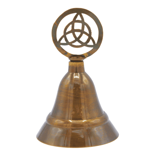 Kleine metalen bel voor mindfulness en geluidstherapie