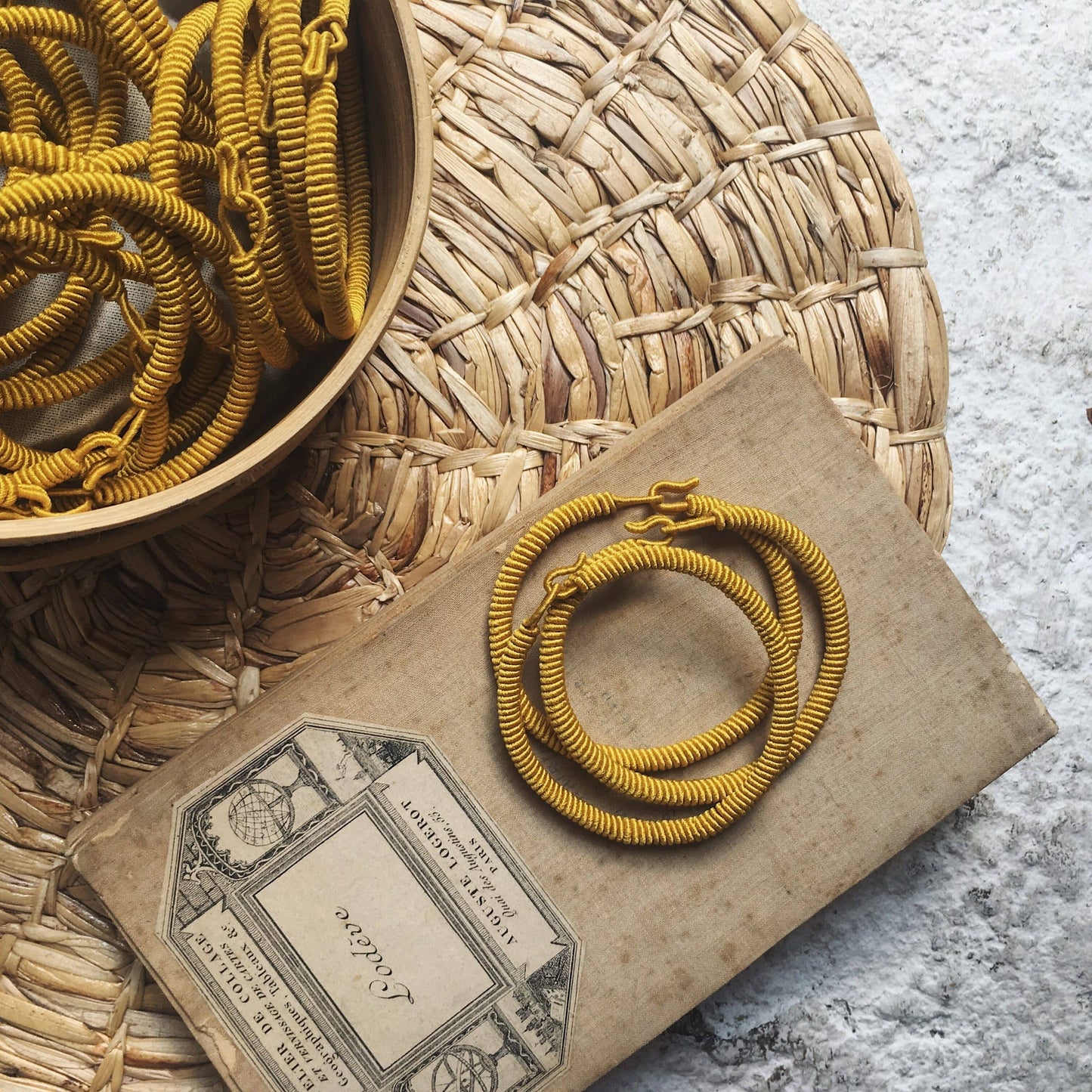 RAAK.Armband | DRAAD Mosterd