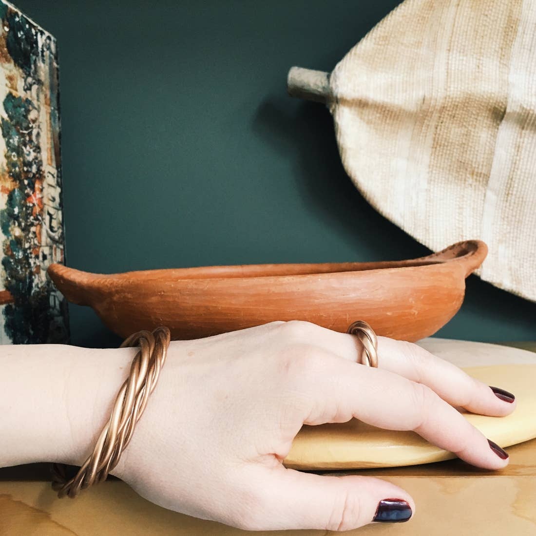 RAAK.Armband | Boeddhi KoperGedraaid