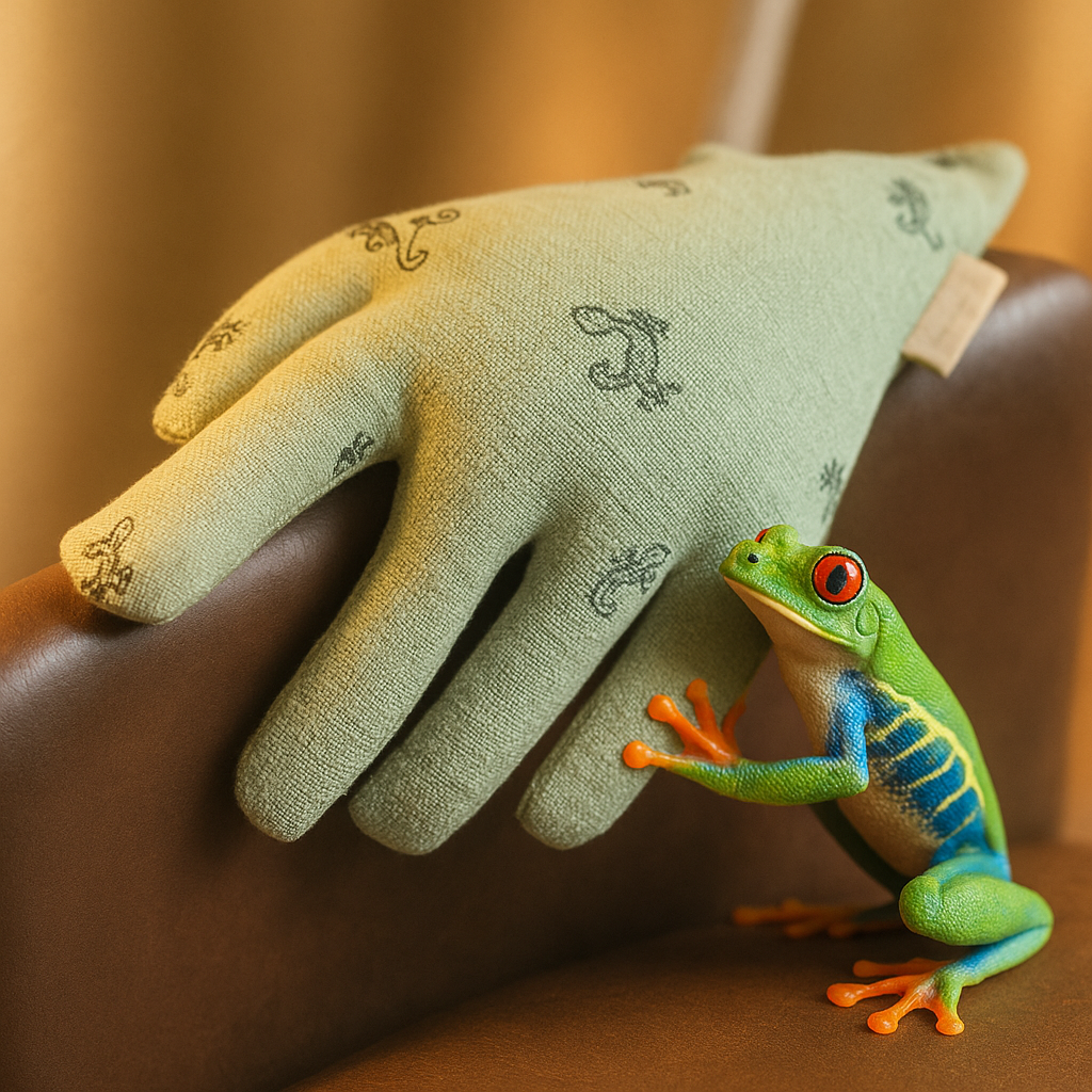 Warmtekussen met kikker