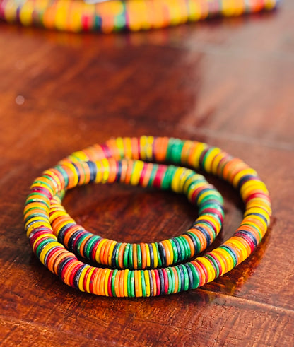 RAAK.Halsketting | CARNAVA.ORANJE (kort)