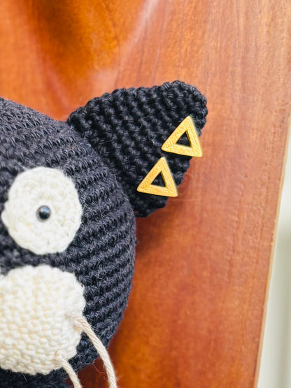 RAAK.Oorringen | VERMEIL Prikkers