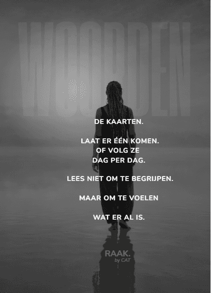 Affirmatiekaarten WOORDEN