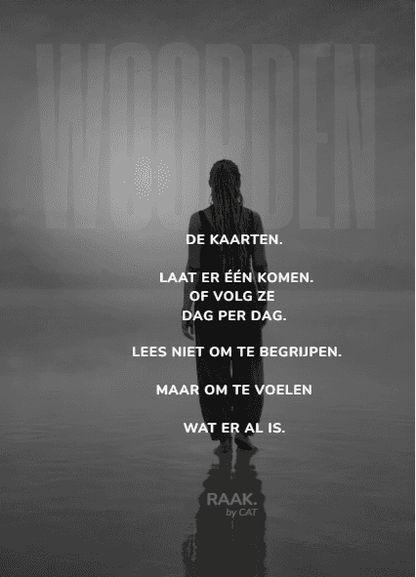 Affirmatiekaarten WOORDEN